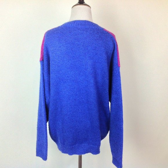 Vintage Le Moda Sweater Geometric 80’s 90’s Womens Small - Picture 4 of 5